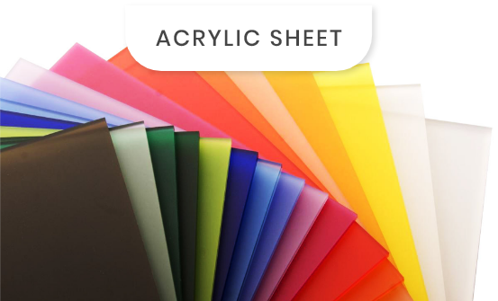 Cast acrylic flat sheet